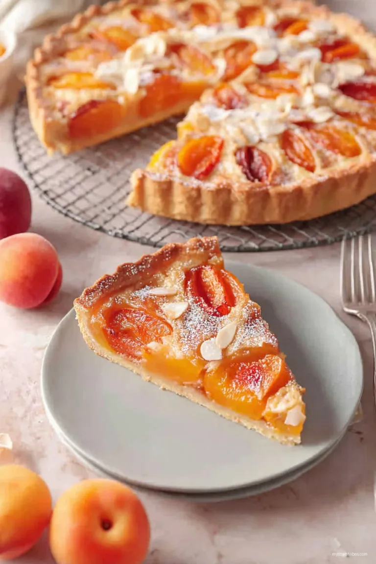 Apricot Tart with Almond Cream