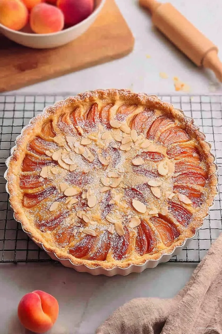 Apricot Tart with Almond Cream