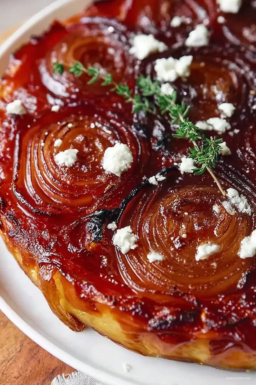 Caramelized Onion Tarte Tatin
