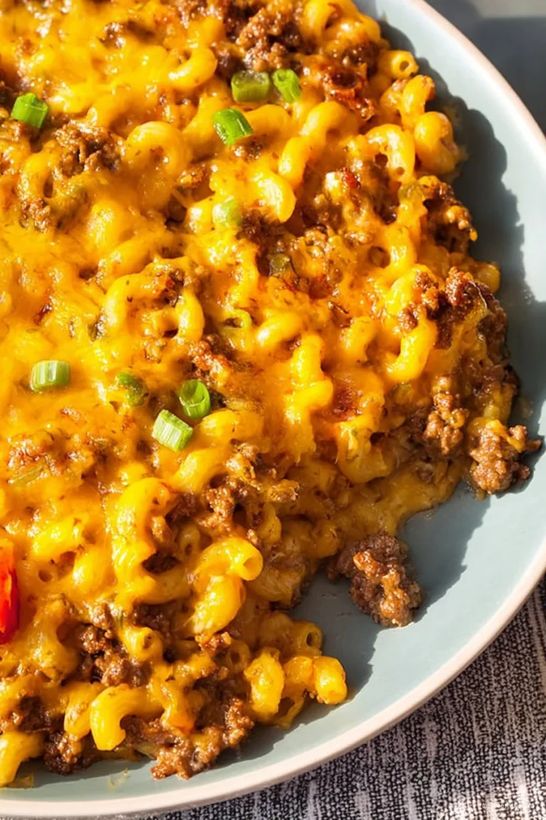 Cheeseburger Casserole