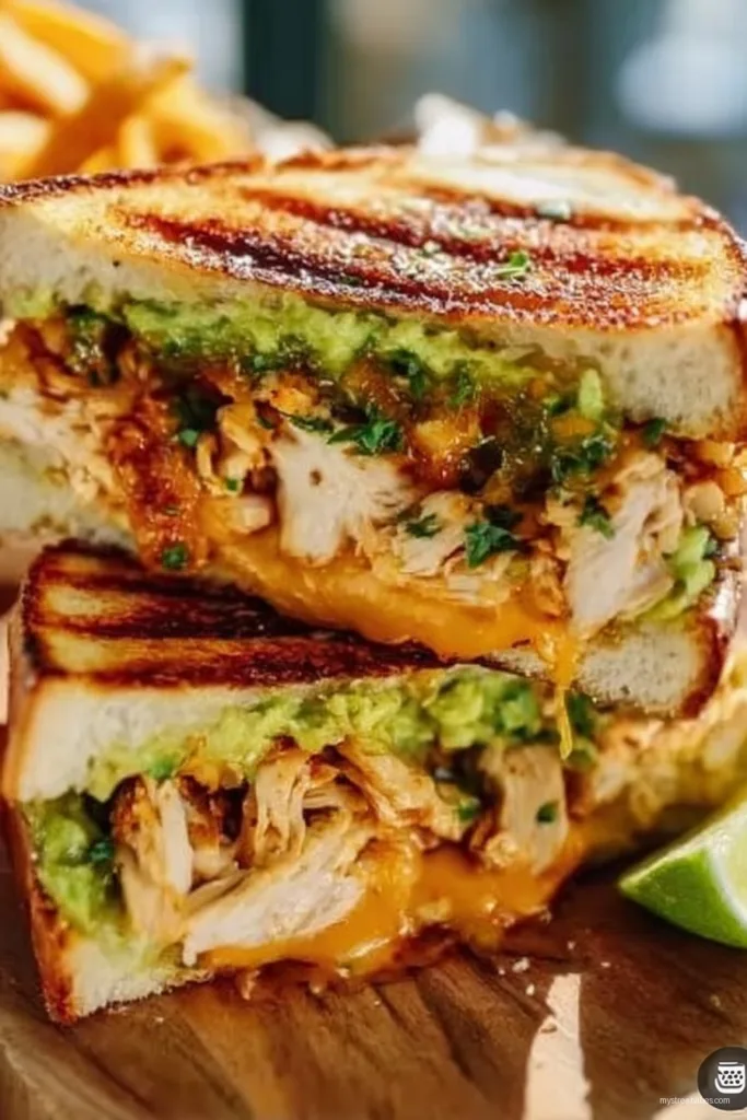 Chicken Avocado Melt Sandwich