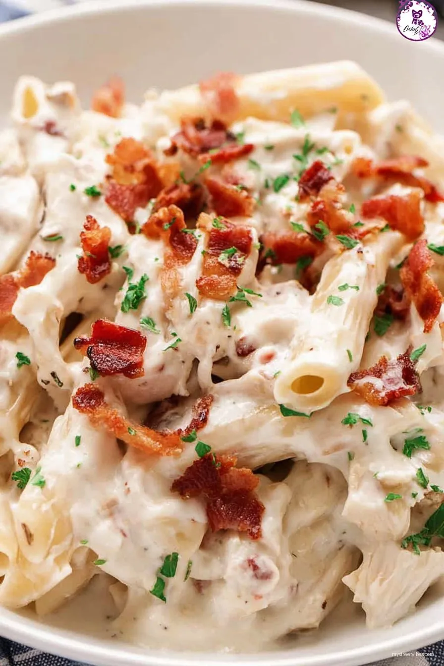 Chicken Bacon Ranch Pasta