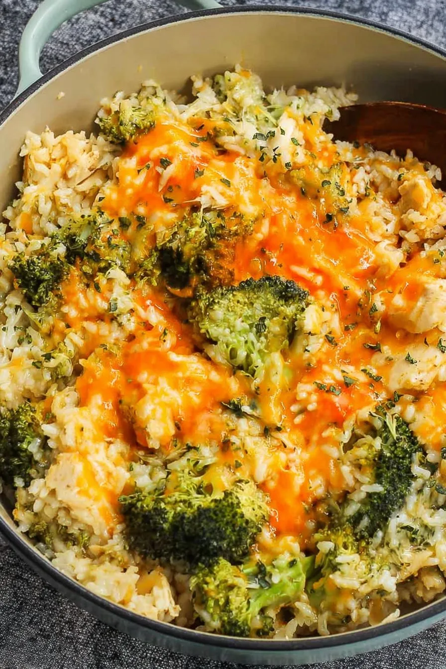 Chicken Broccoli Rice Casserole