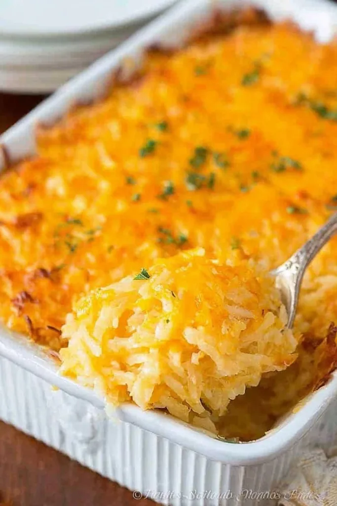 Copy Cat Cracker Barrel Hashbrown Casserole Recipe