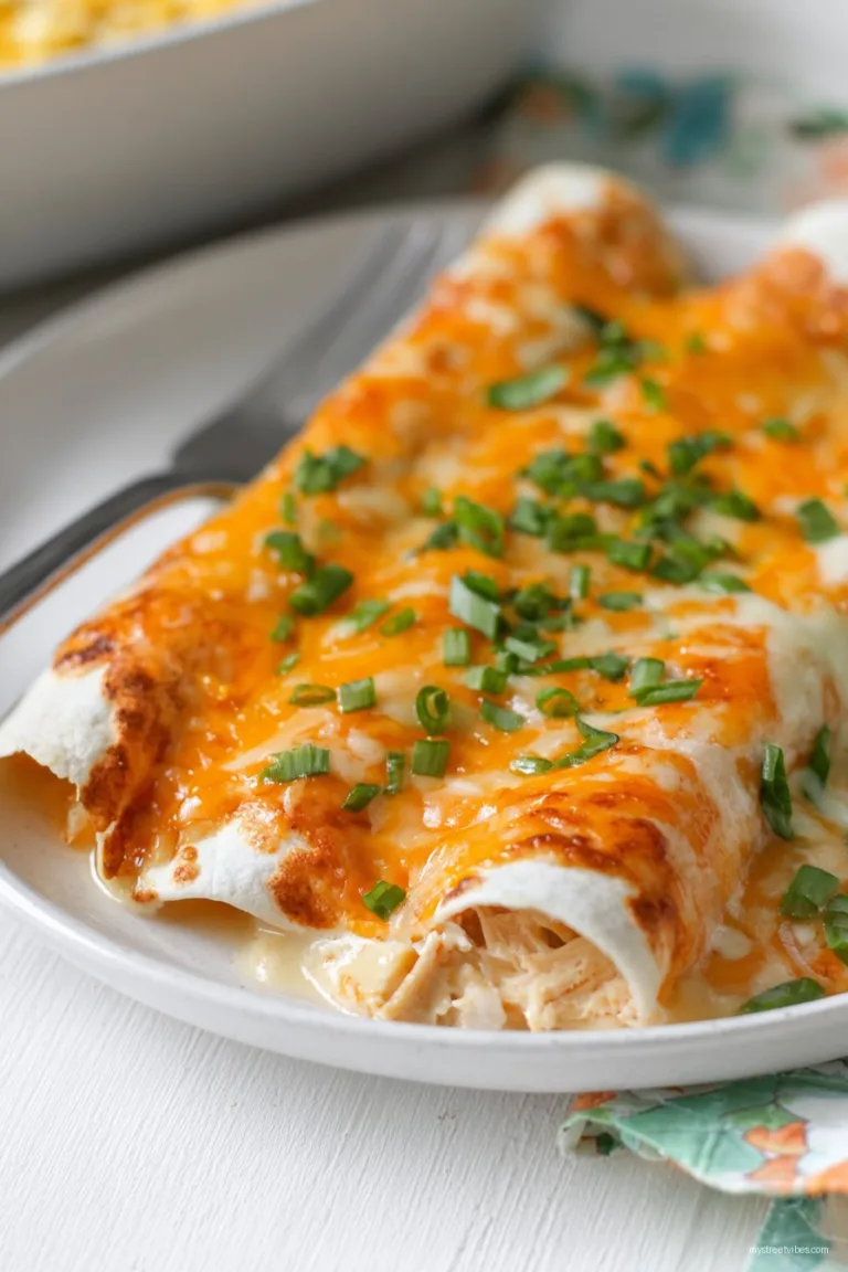 Cream Cheese Chicken Enchiladas