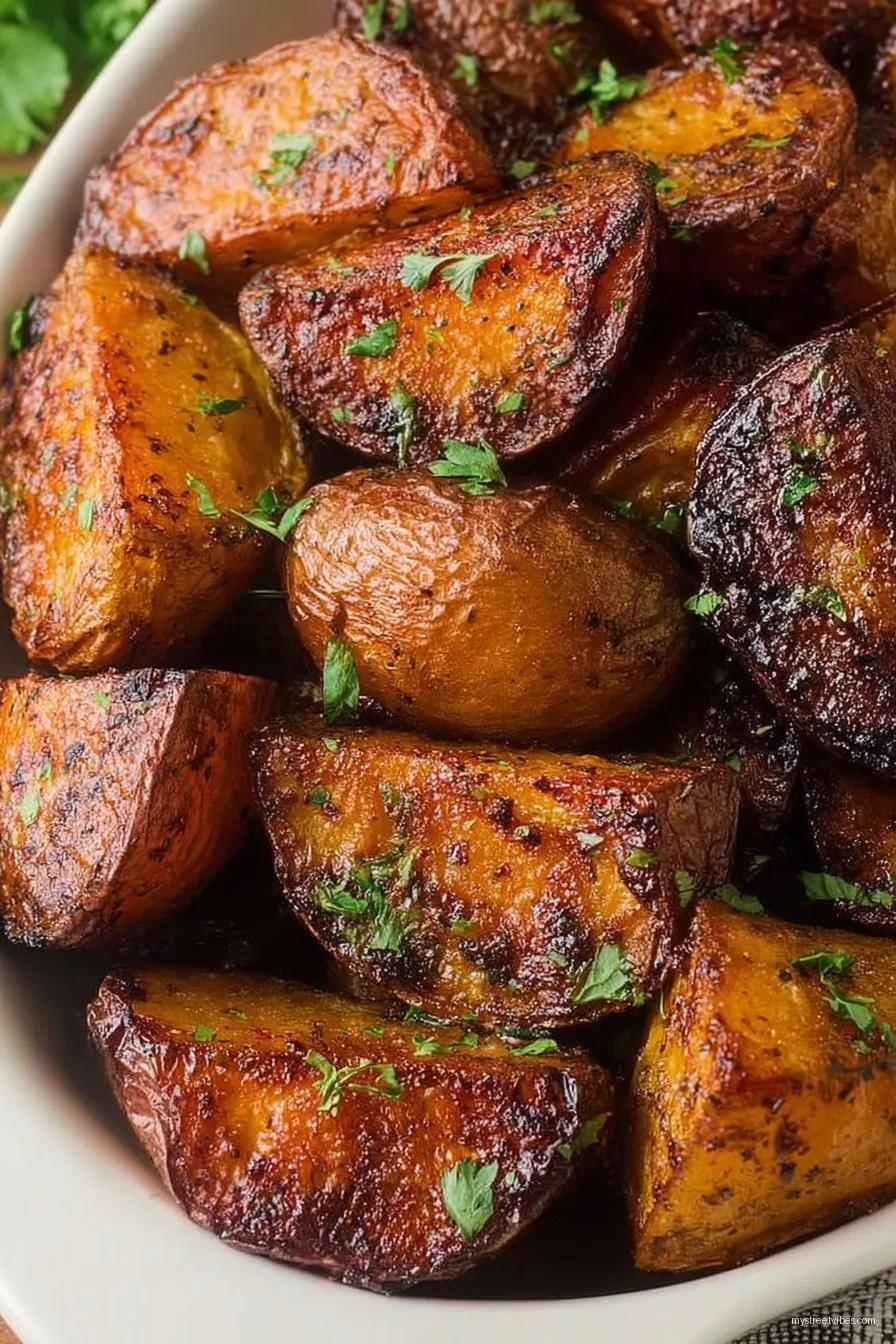 Crispy Roasted Potatoes Side Dish