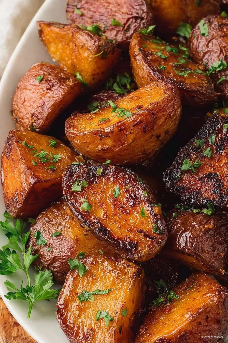 Crispy Roasted Potatoes Side Dish