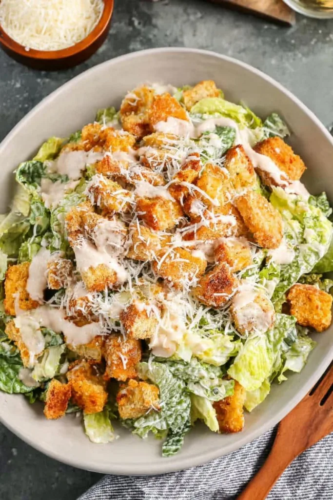 Crispy Tater Caesar Salad