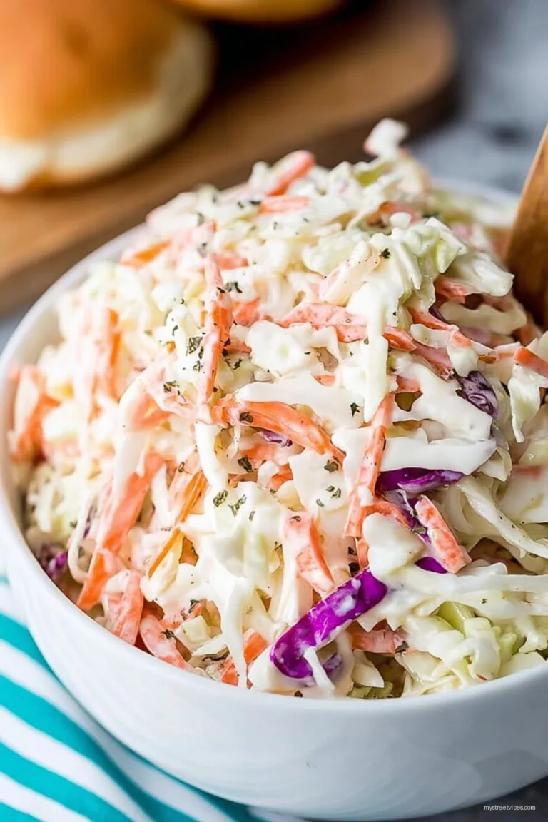 Easy Coleslaw Recipe