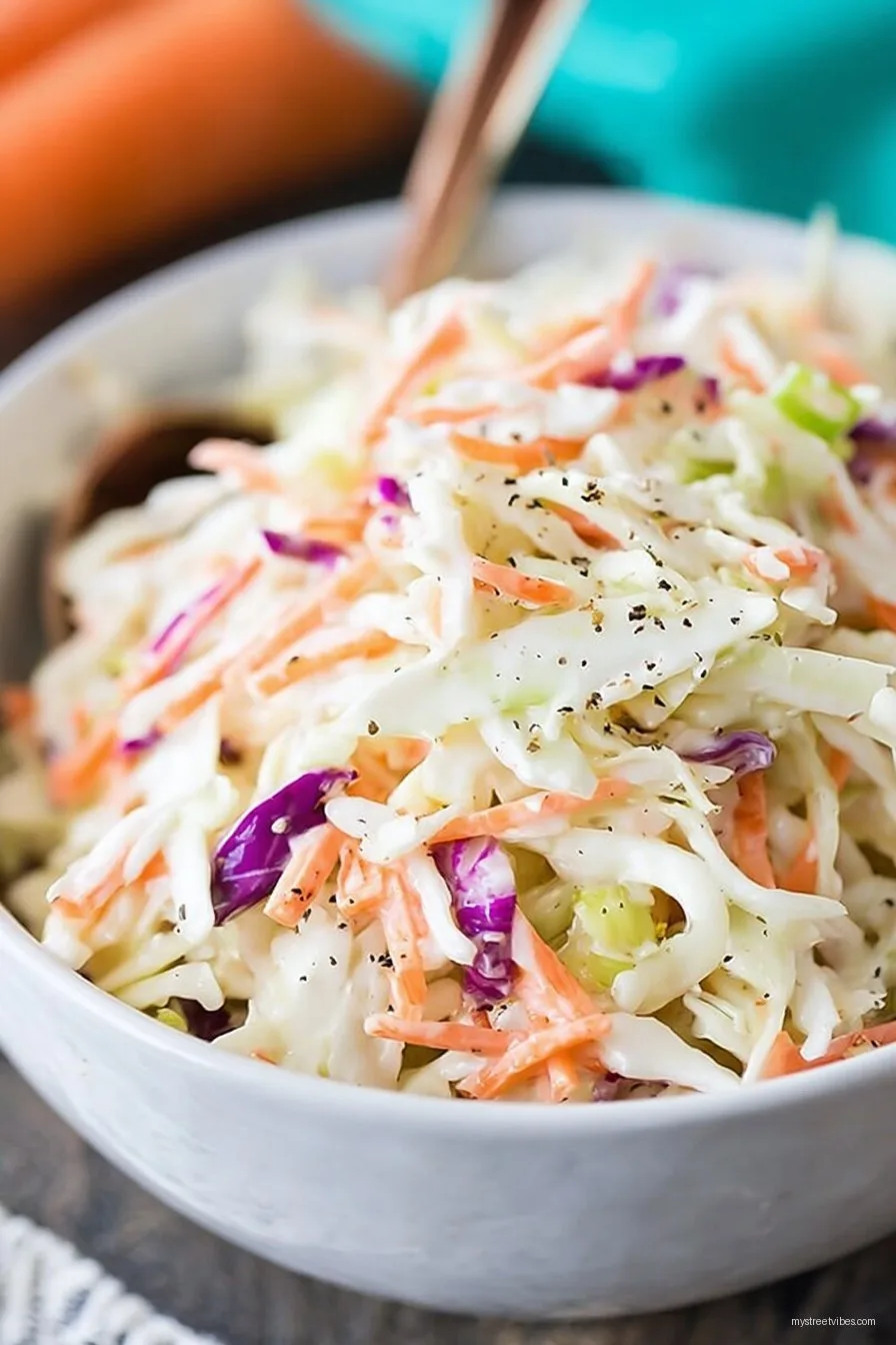 Easy Coleslaw Recipe