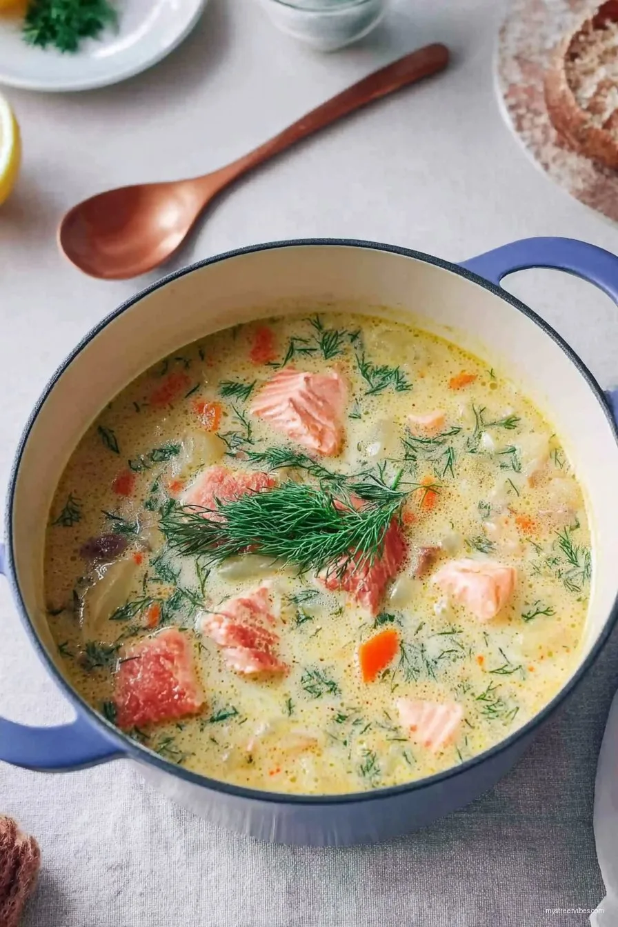 Finnish Salmon Soup