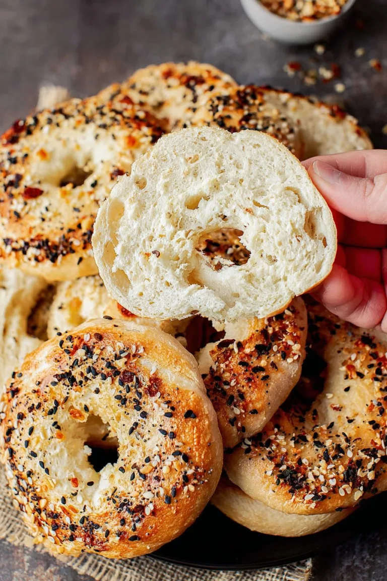 High-Protein Cottage Cheese Bagels