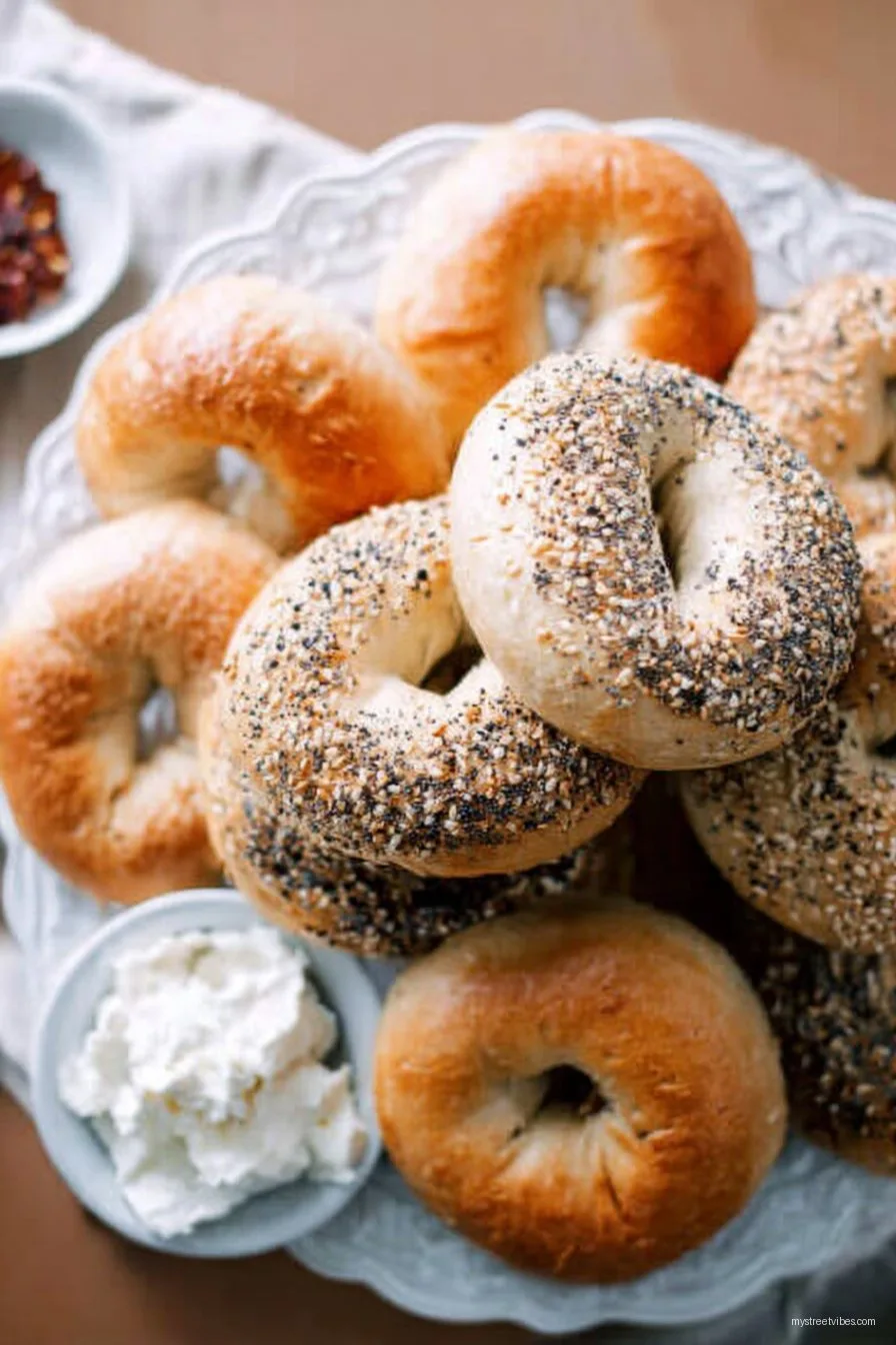 Homemade Sourdough Bagels