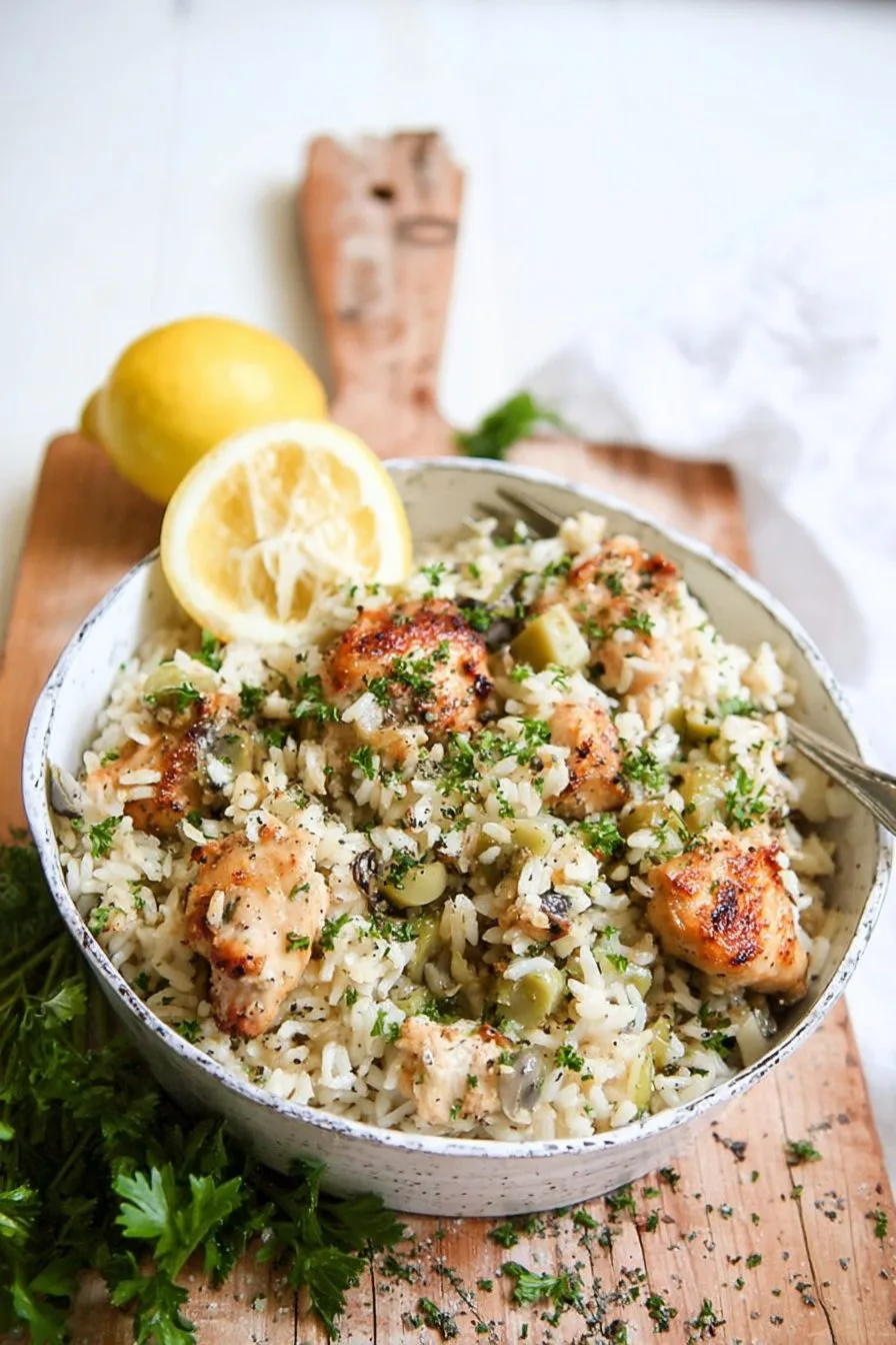 Instant Pot Greek Chicken and Rice