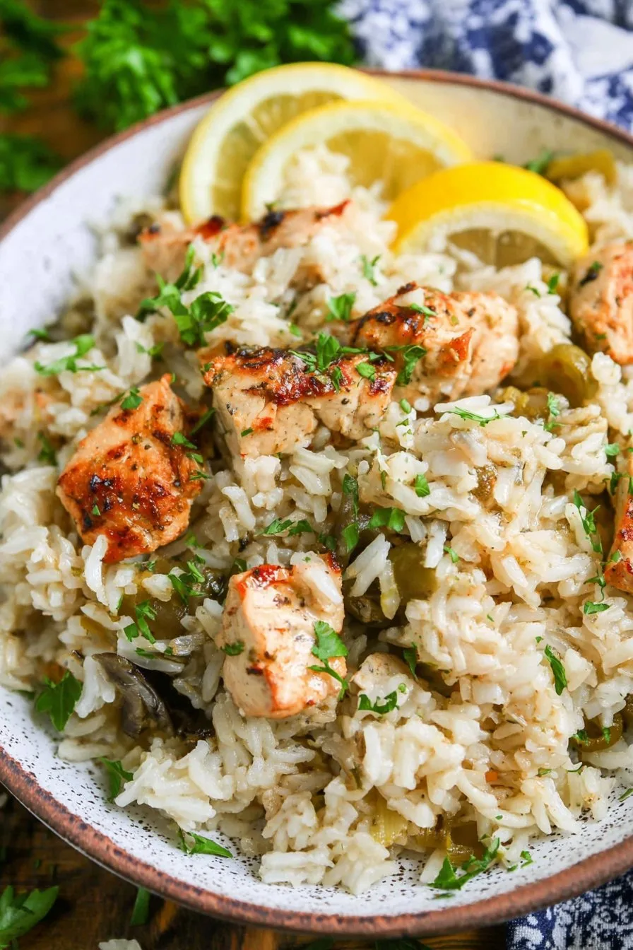 Instant Pot Greek Chicken and Rice