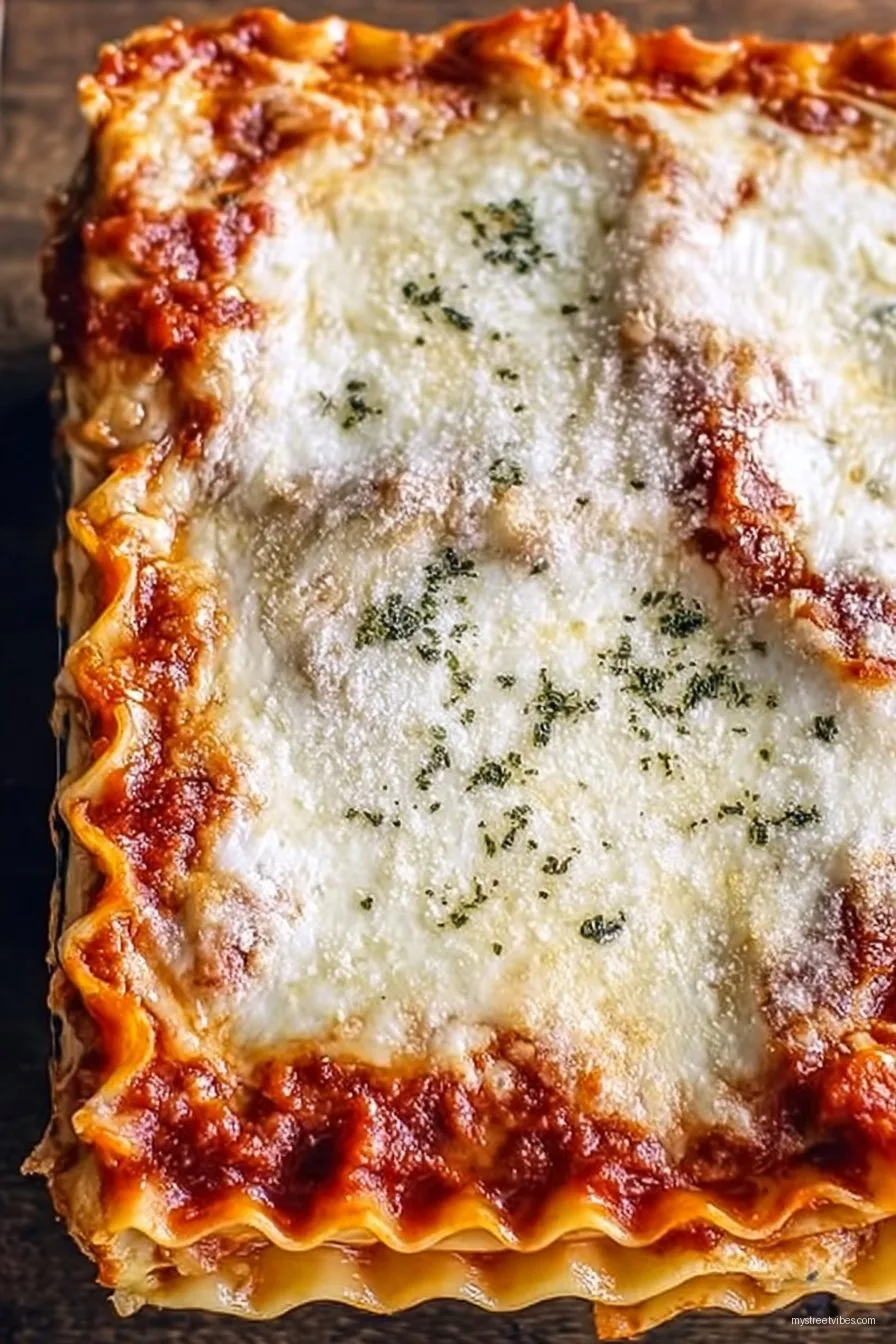 Million Dollar Lasagna