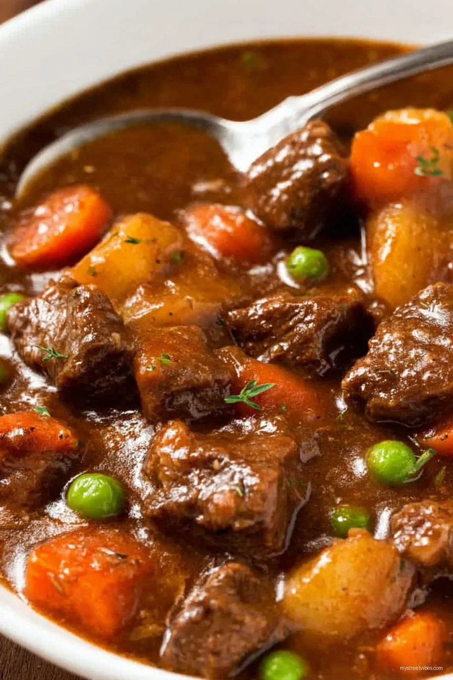 Slow Cooker Beef Stew