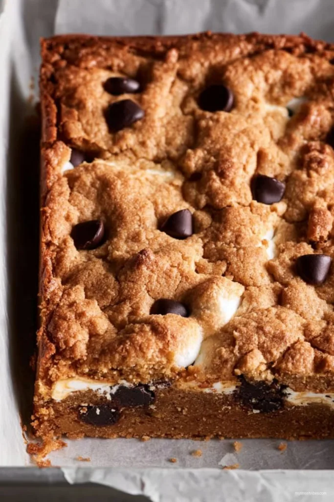 S’mores Cookie Bars