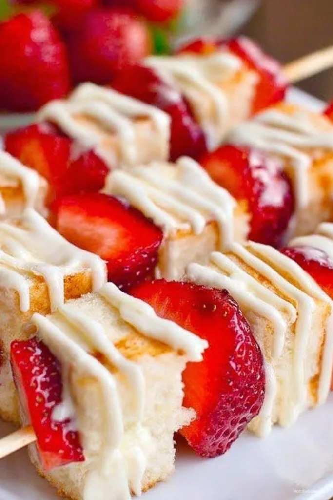 Strawberry Shortcake Kabobs