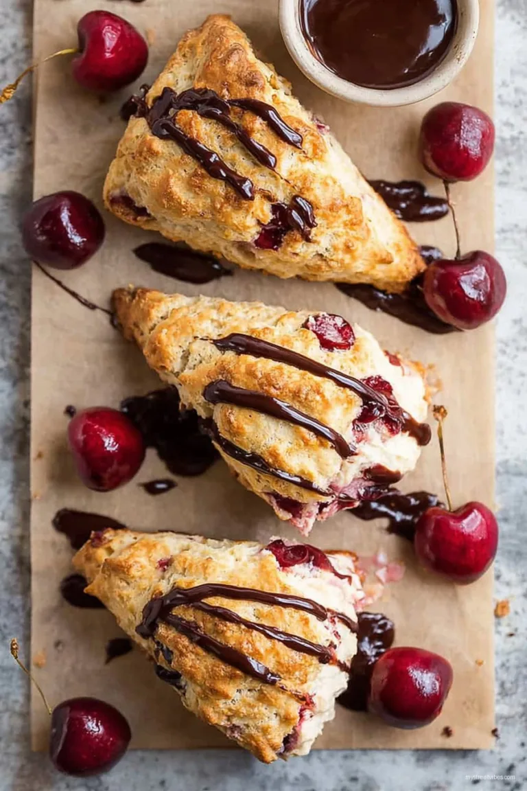 The Best Cherry Scones