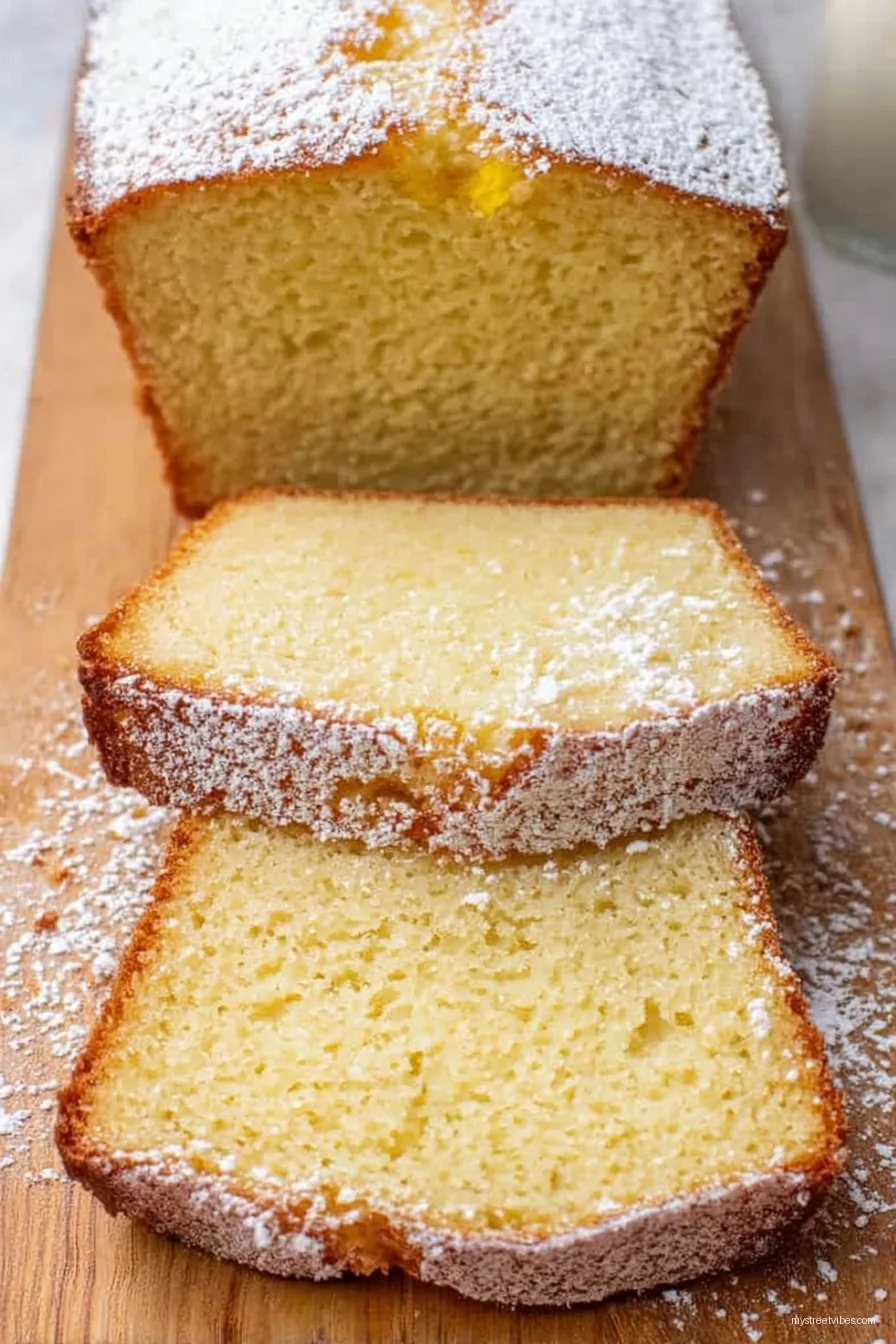 Traditional French Yogurt Cake