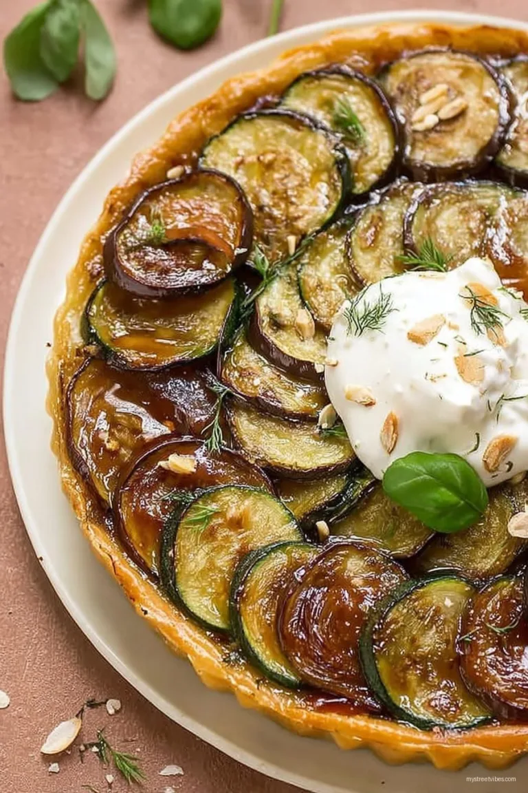 Zucchini Tarte Tatin