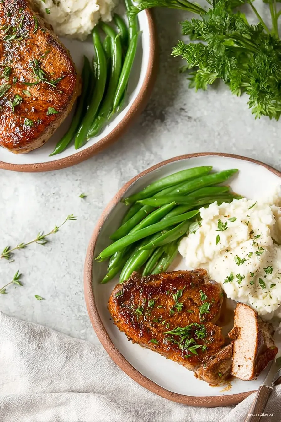 Baked Pork Chops