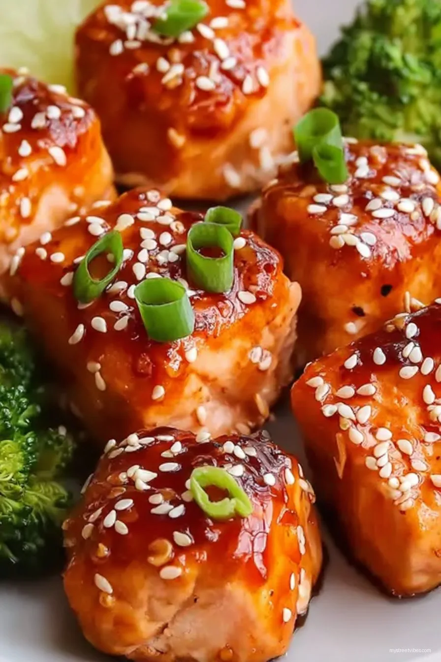 Bang Bang Salmon Bites Bowls
