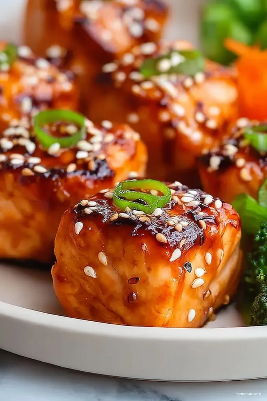 Bang Bang Salmon Bites Bowls