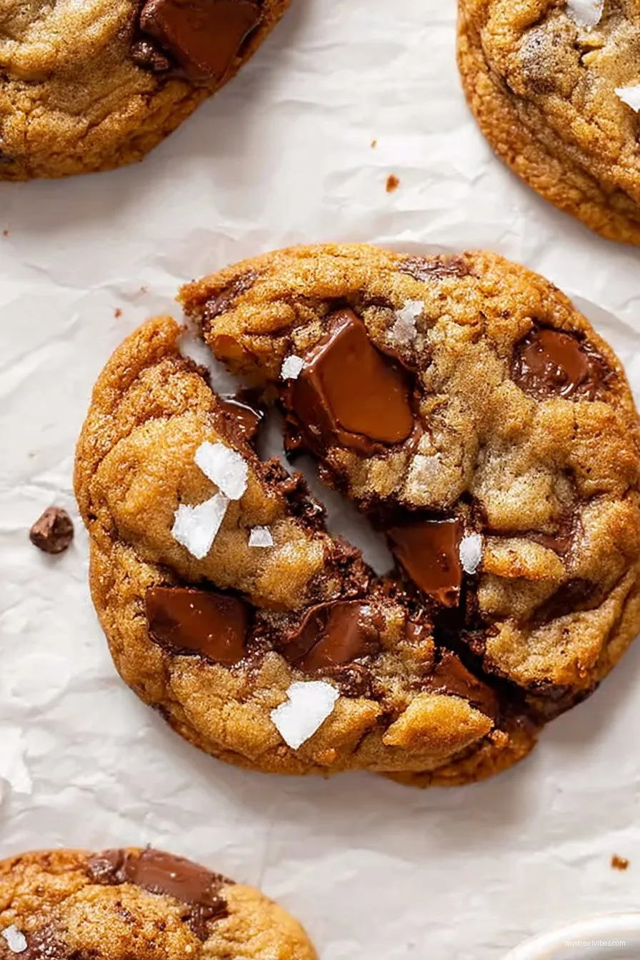 Browned Butter Miso Chocolate Chip Cookies