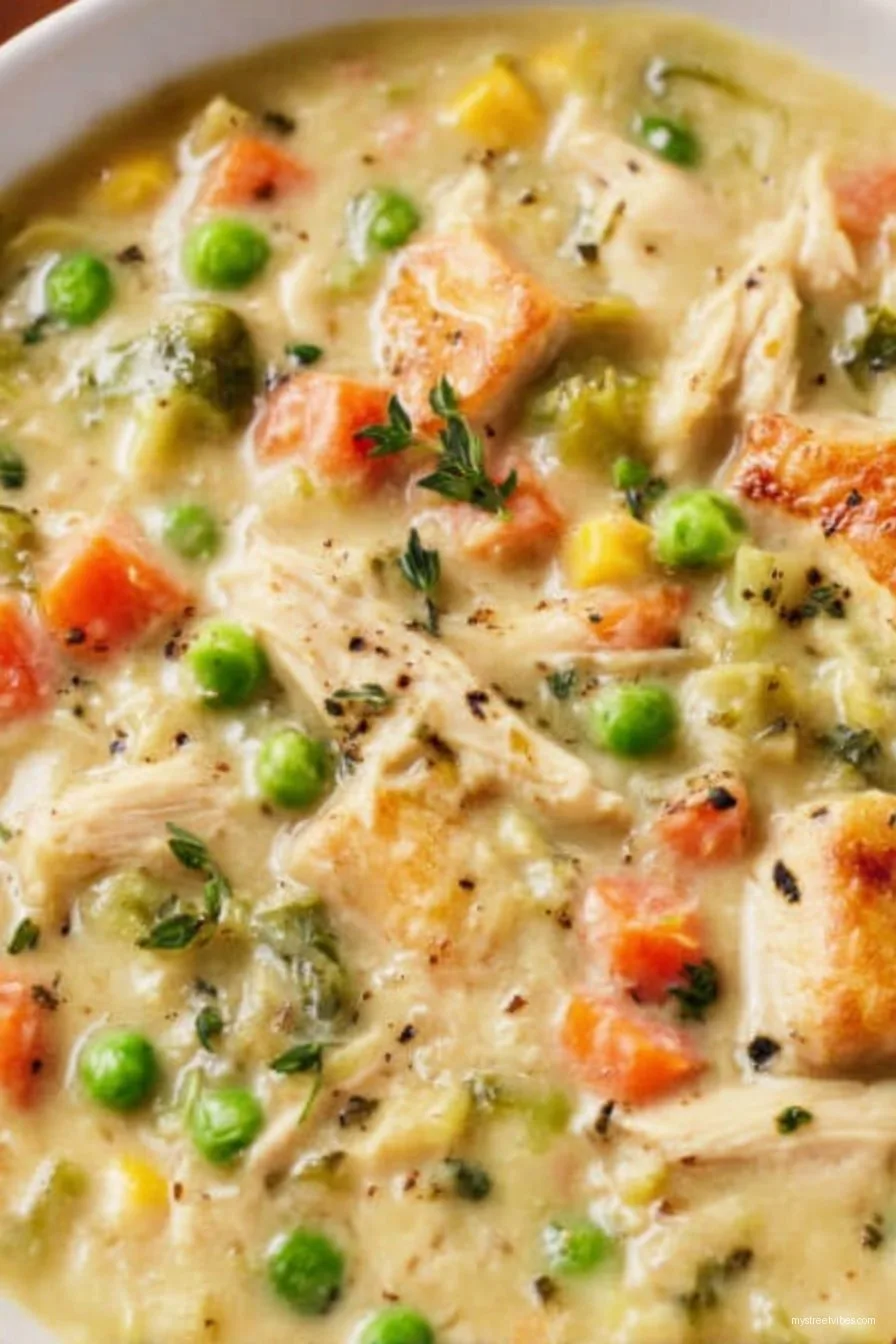 Chicken Pot Pie Soup Recipe