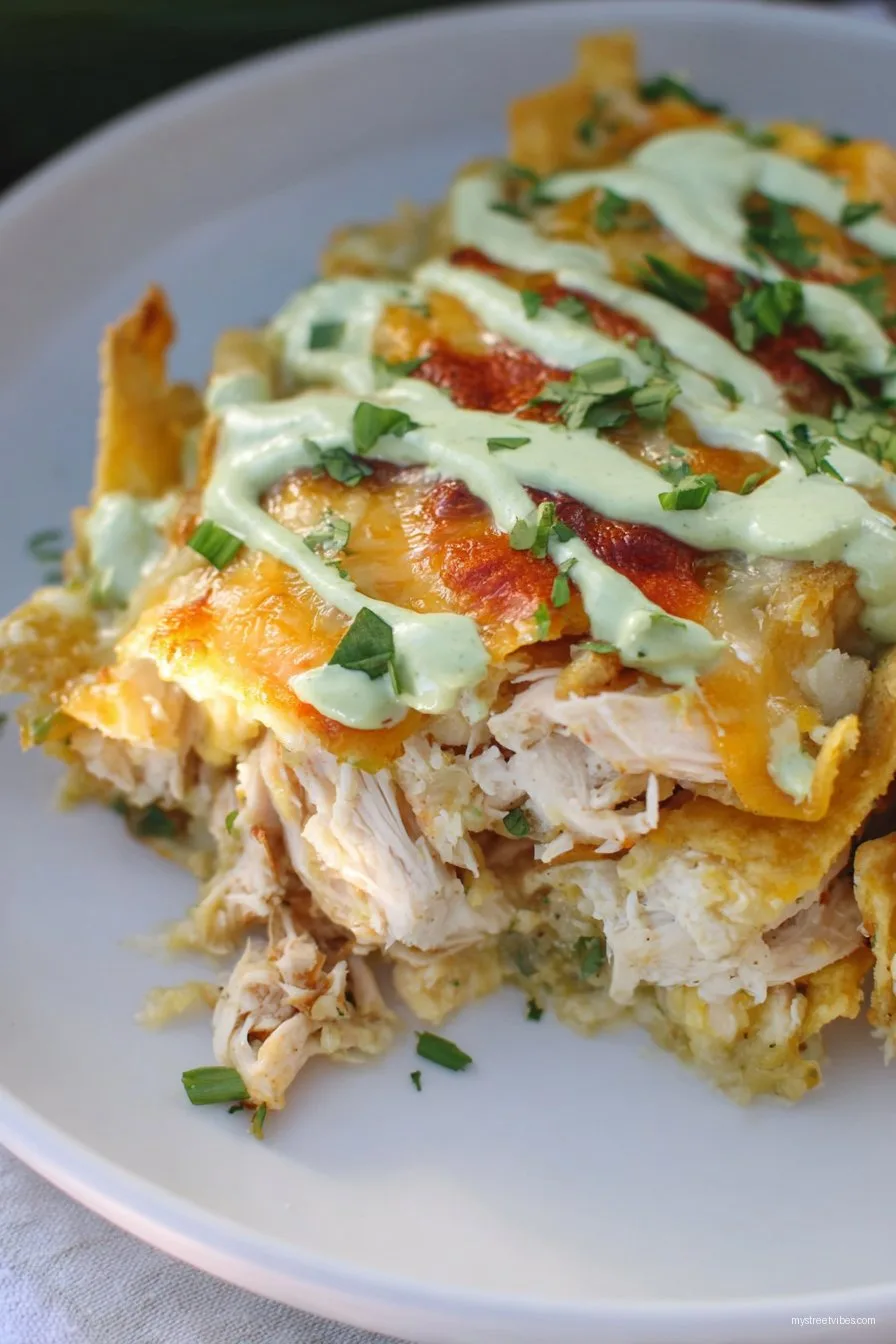Chicken Tortilla Casserole