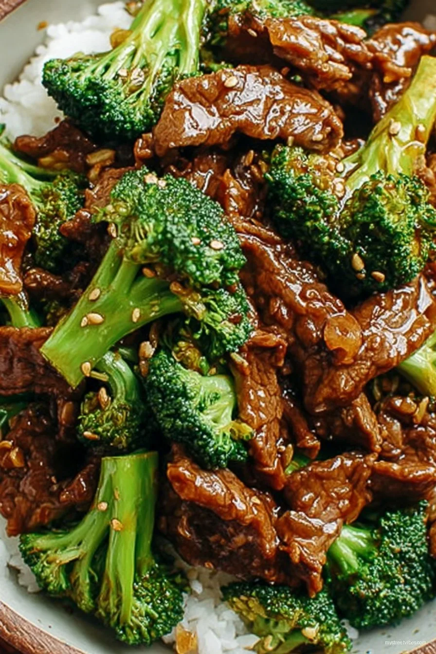 Chinese Beef and Broccoli