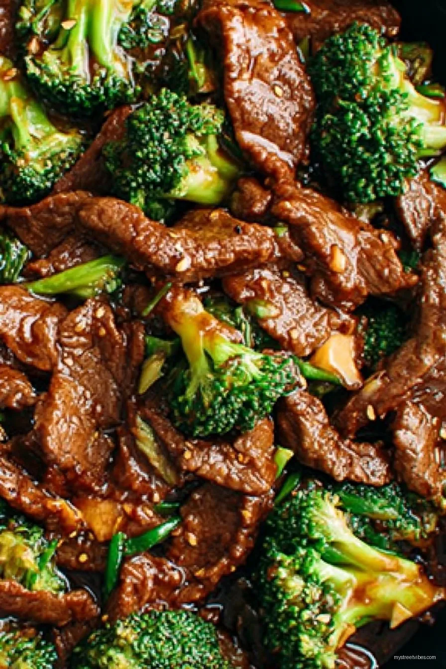 Chinese Beef and Broccoli