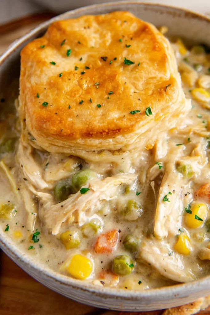 Crock Pot Chicken Pot Pie