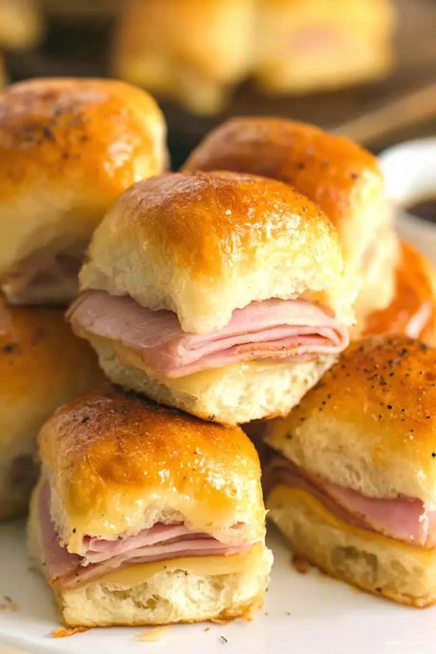 Hawaiian Ham and Cheese Sliders