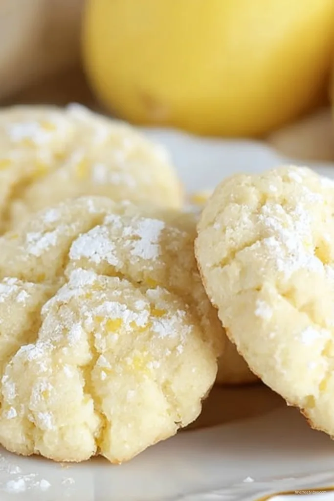 Heavenly lemon cookies
