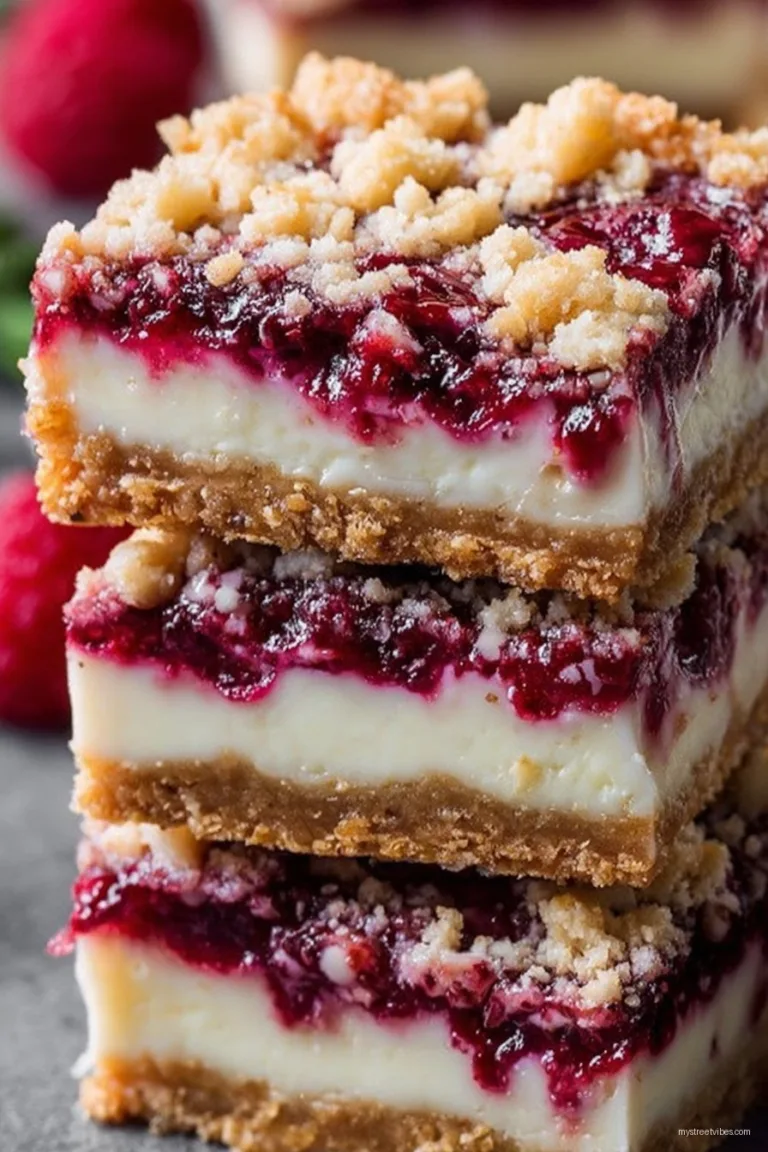 Irresistible Raspberry Cheesecake Bars