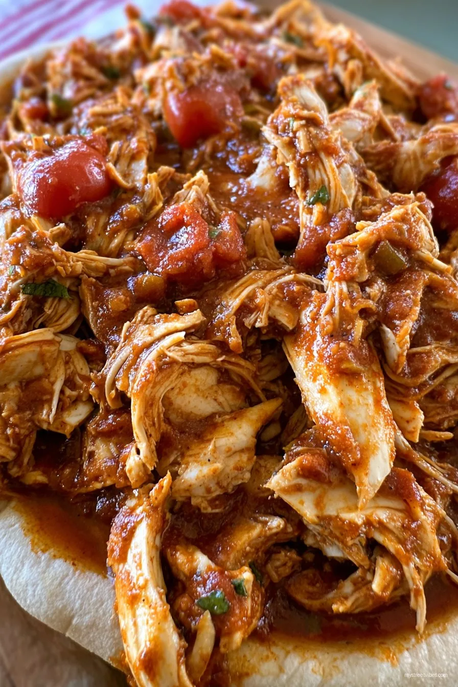Mexican Pulled Chicken