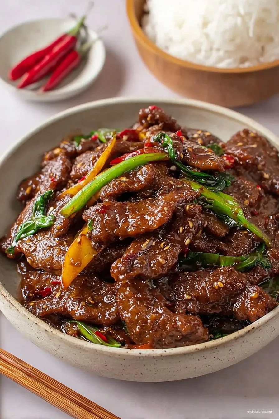 Mongolian Beef