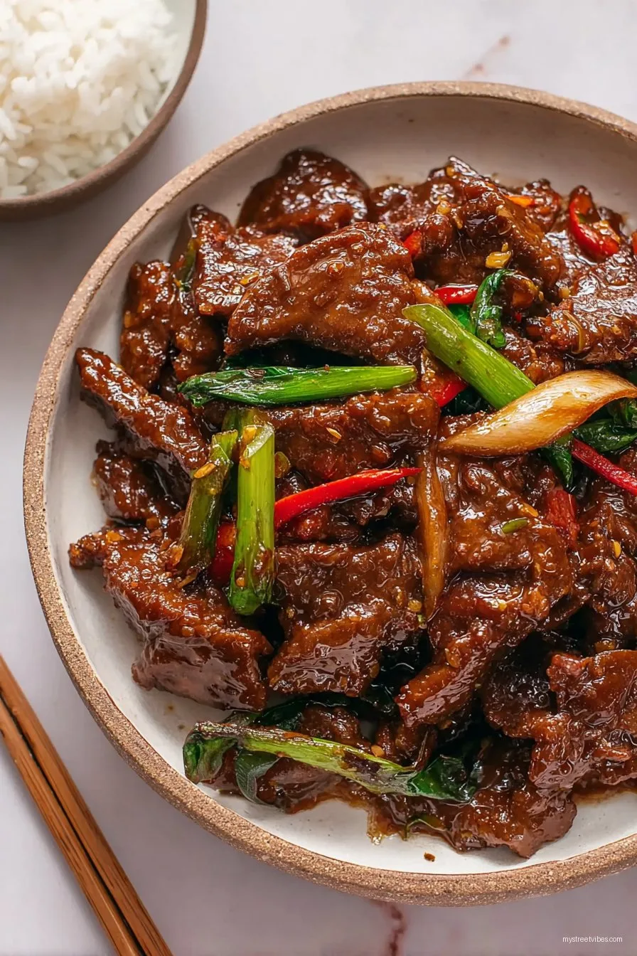 Mongolian Beef