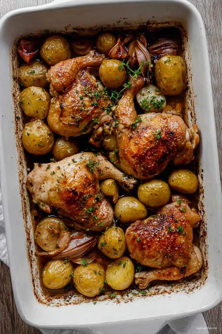 One Pan Chicken and Potatoes