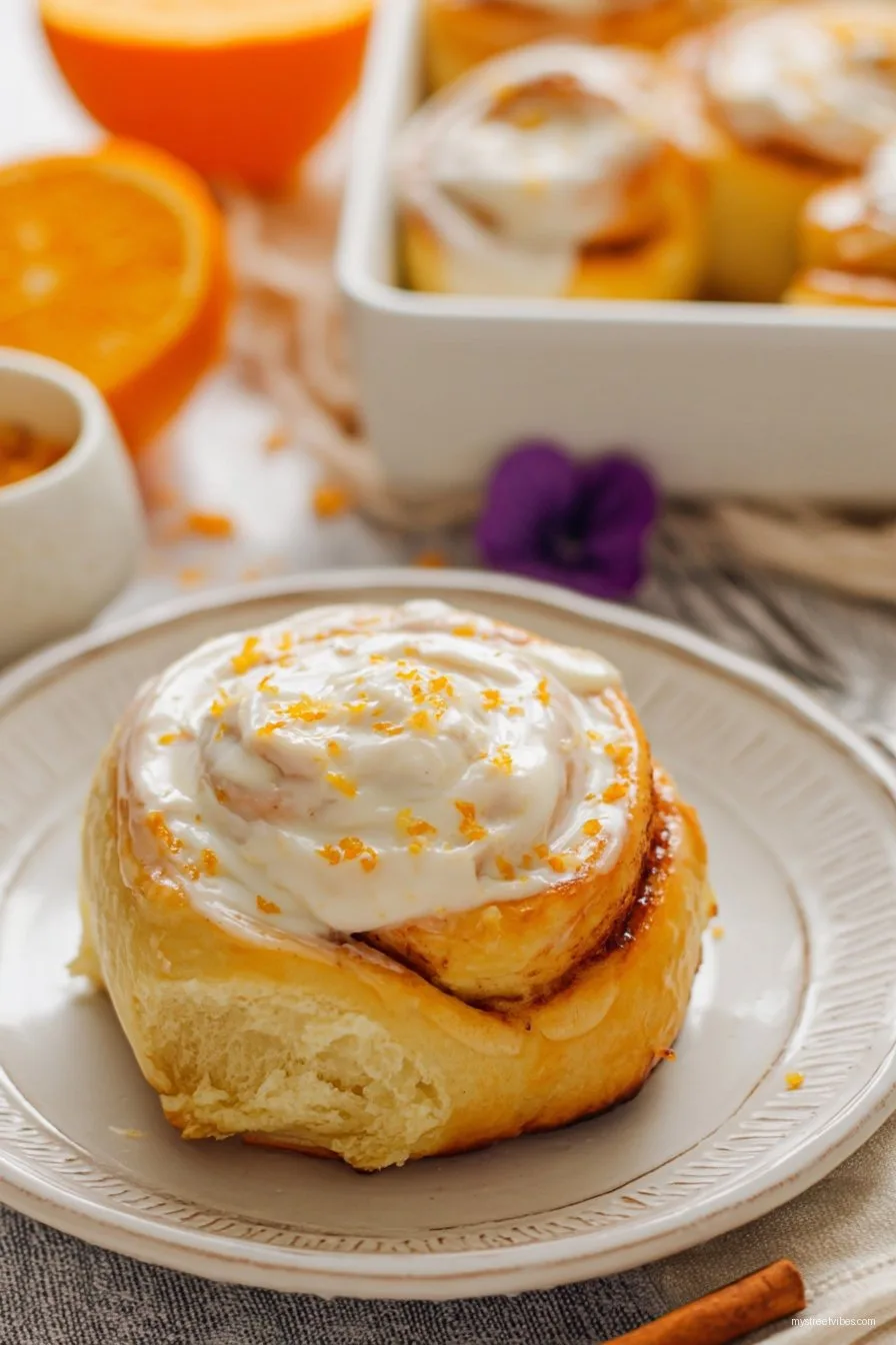 Orange Rolls Recipe