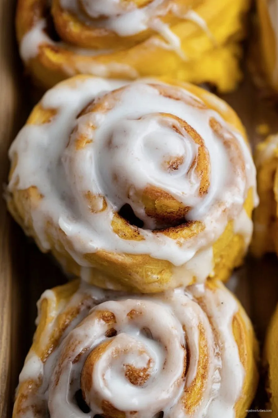 Pumpkin Cinnamon Rolls