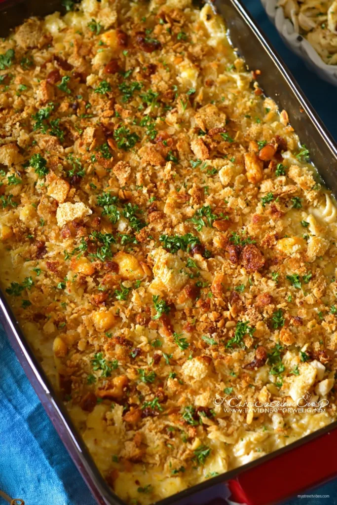 Ritz Cracker Chicken Casserole