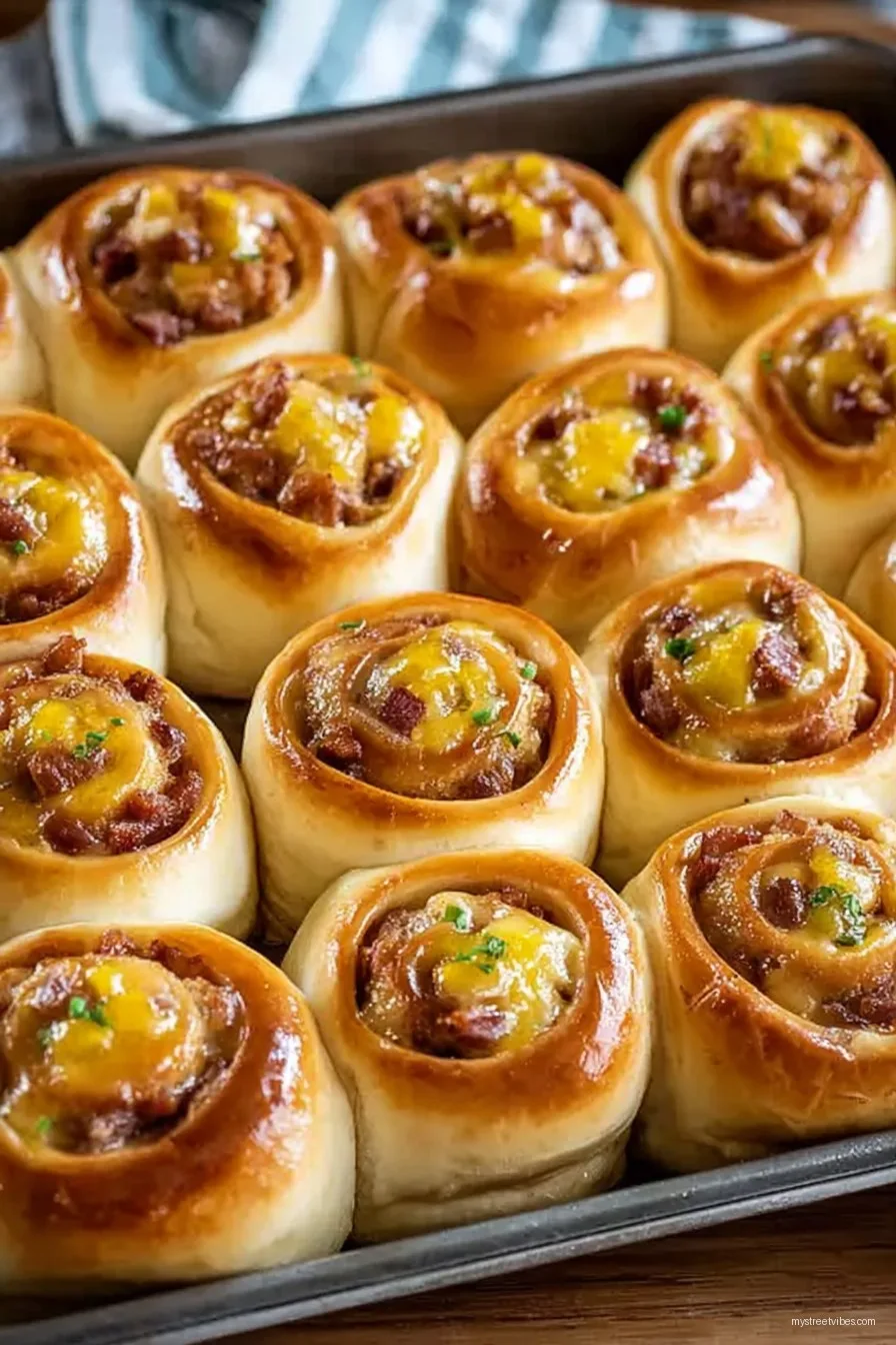 Soft and Savory Breakfast Rolls