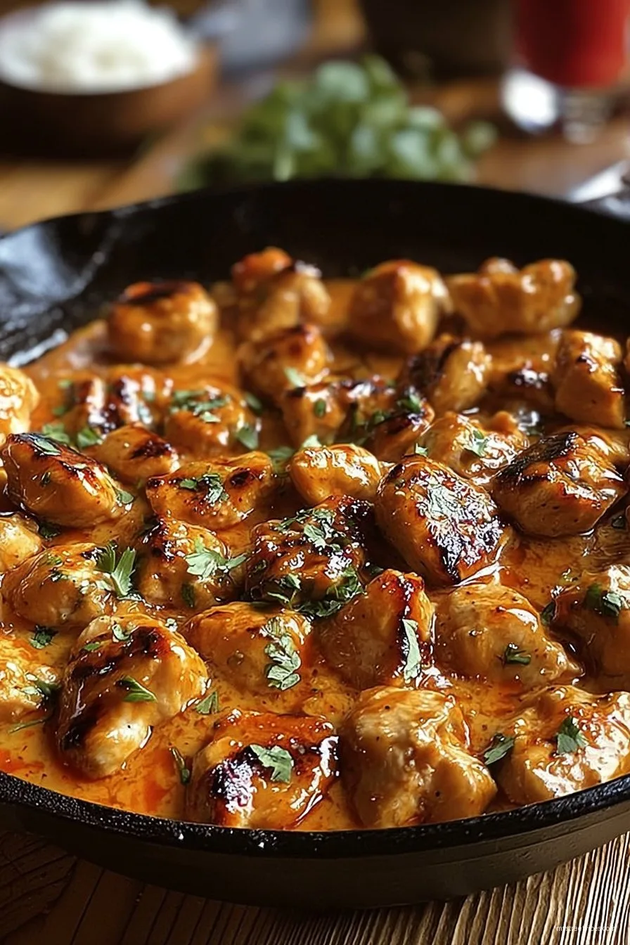 Texas Roadhouse Butter Chicken Skillet