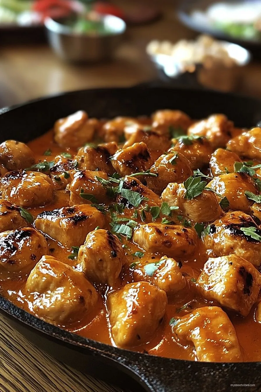 Texas Roadhouse Butter Chicken Skillet