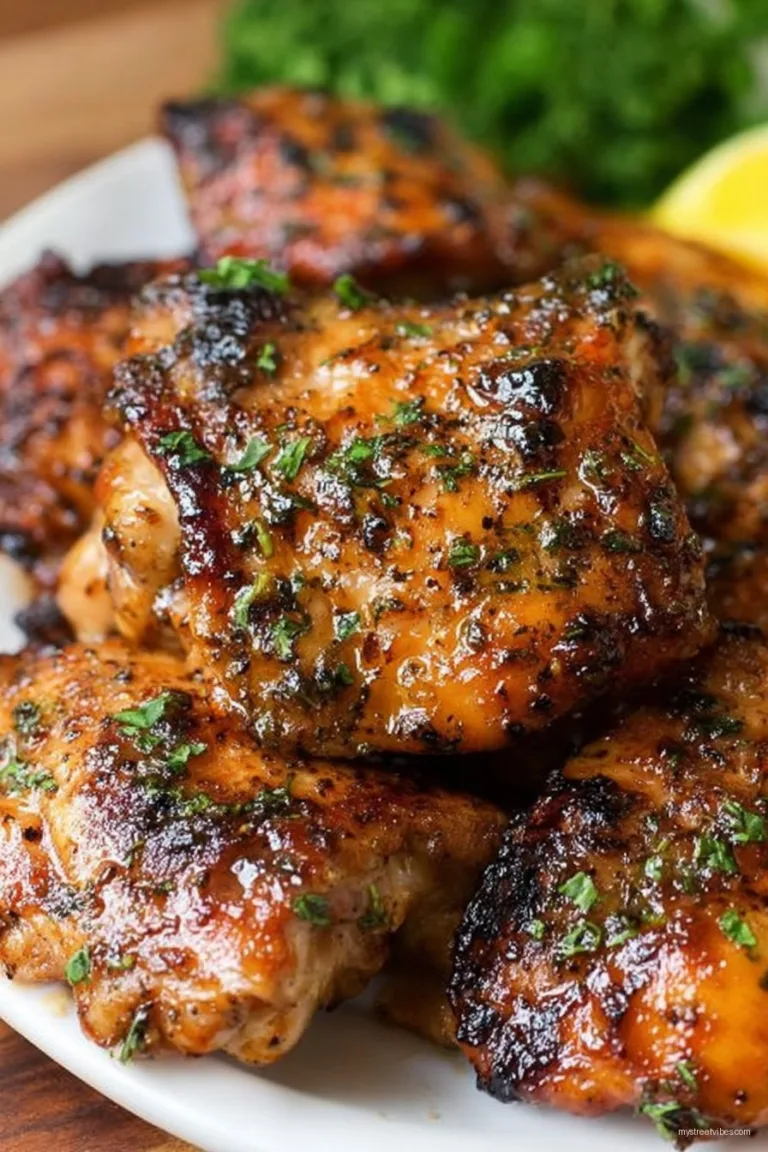 Umami Marinated Amish Chicken Thighs