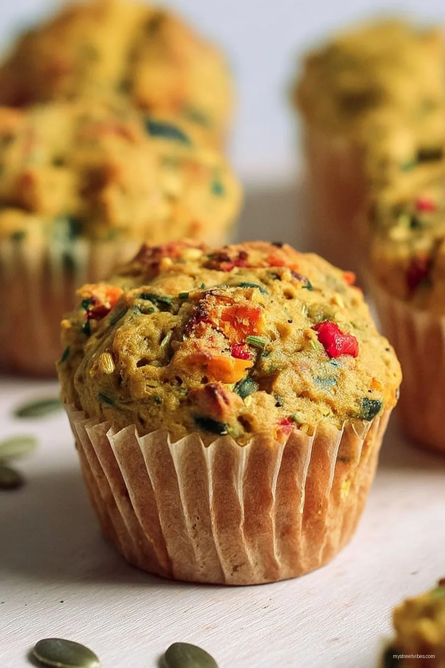 Vegan Savoury Muffins
